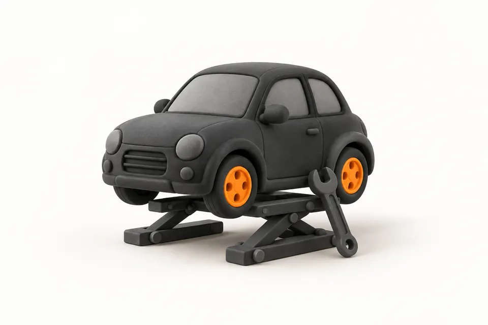Cars illustration, not a photo of this business