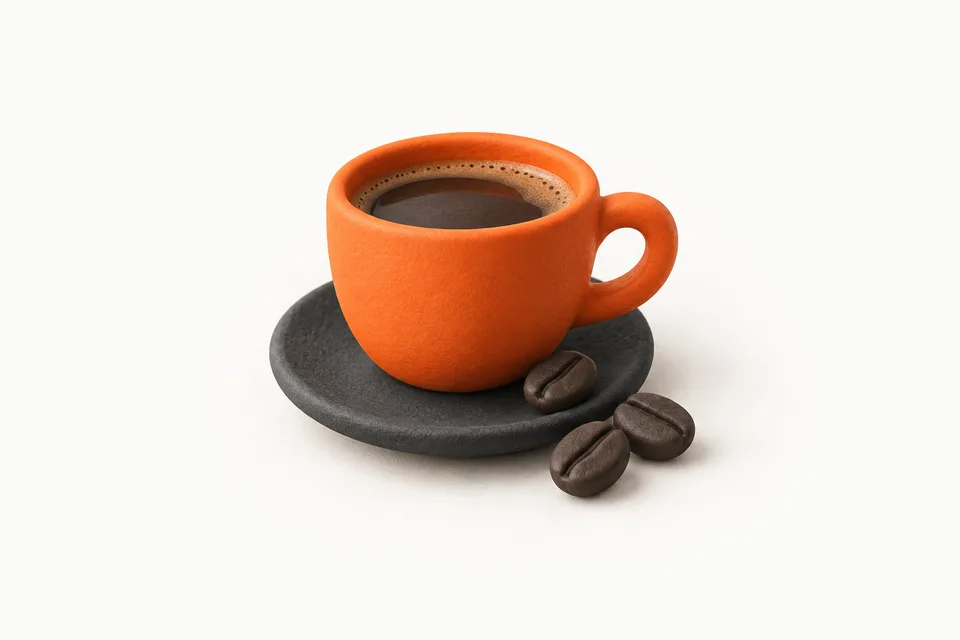 Café illustration — not a photo of this business