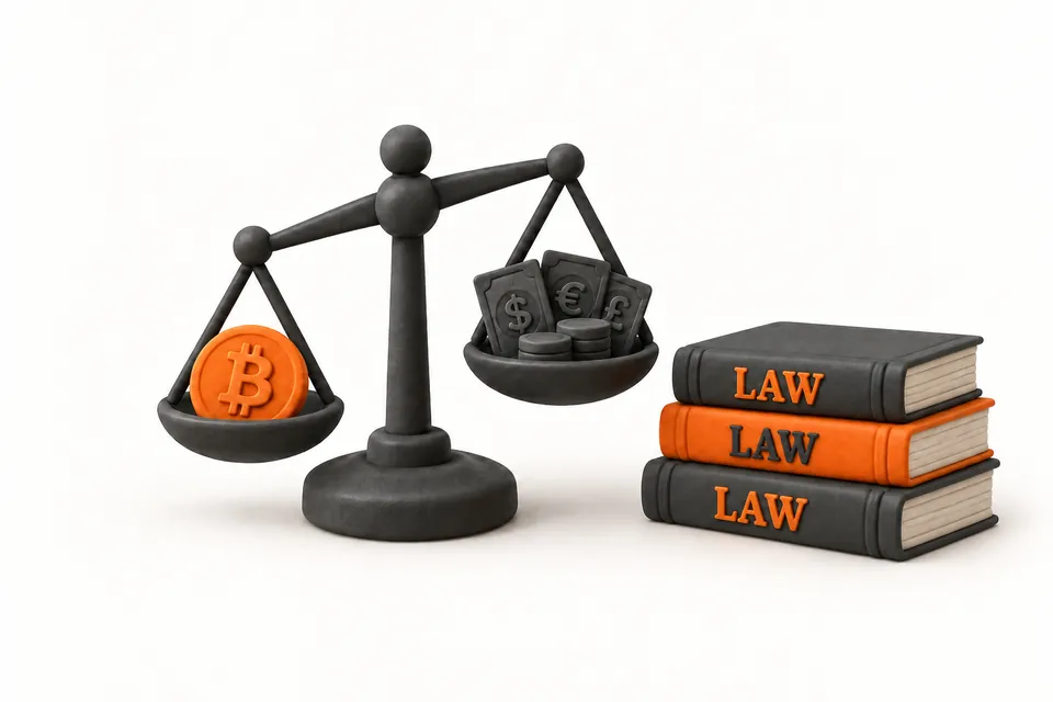 Legal and finance illustration, not a photo of this business